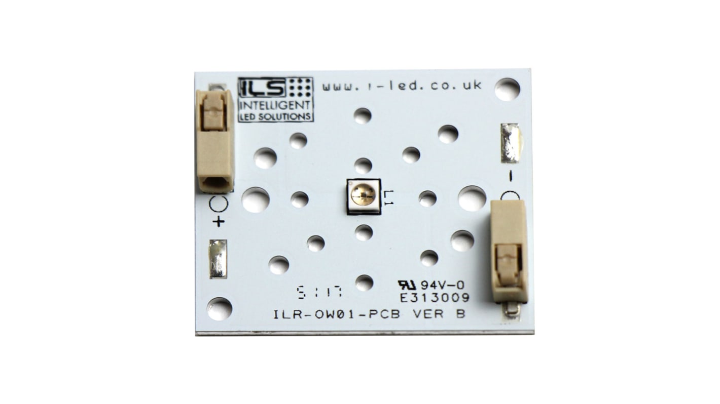 LED UV Intelligent LED Solutions UVC Stanley 1 LEDiL Selector, λ 269nm, 120°, 35mW, mont. superficial de 2 pines