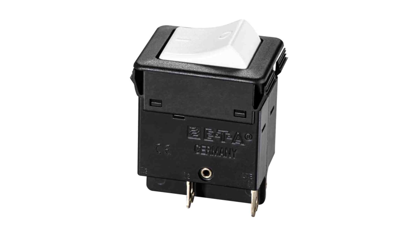 ETA Thermal Circuit Breaker - 3130 2 Pole 240V Voltage Rating Snap In, 1A Current Rating