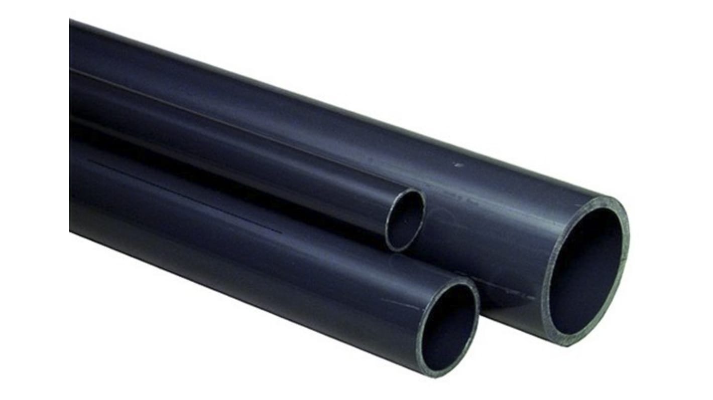 20014B136 Fischer PVC Pipe, 2m long x 17mm OD, 1.9mm Wall