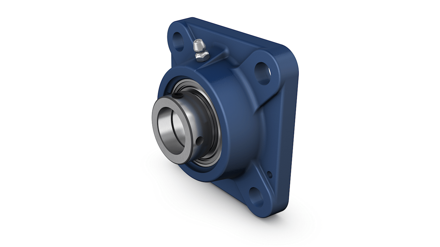 4 Hole Flange Bearing Unit, FY 40 FM, 40mm ID