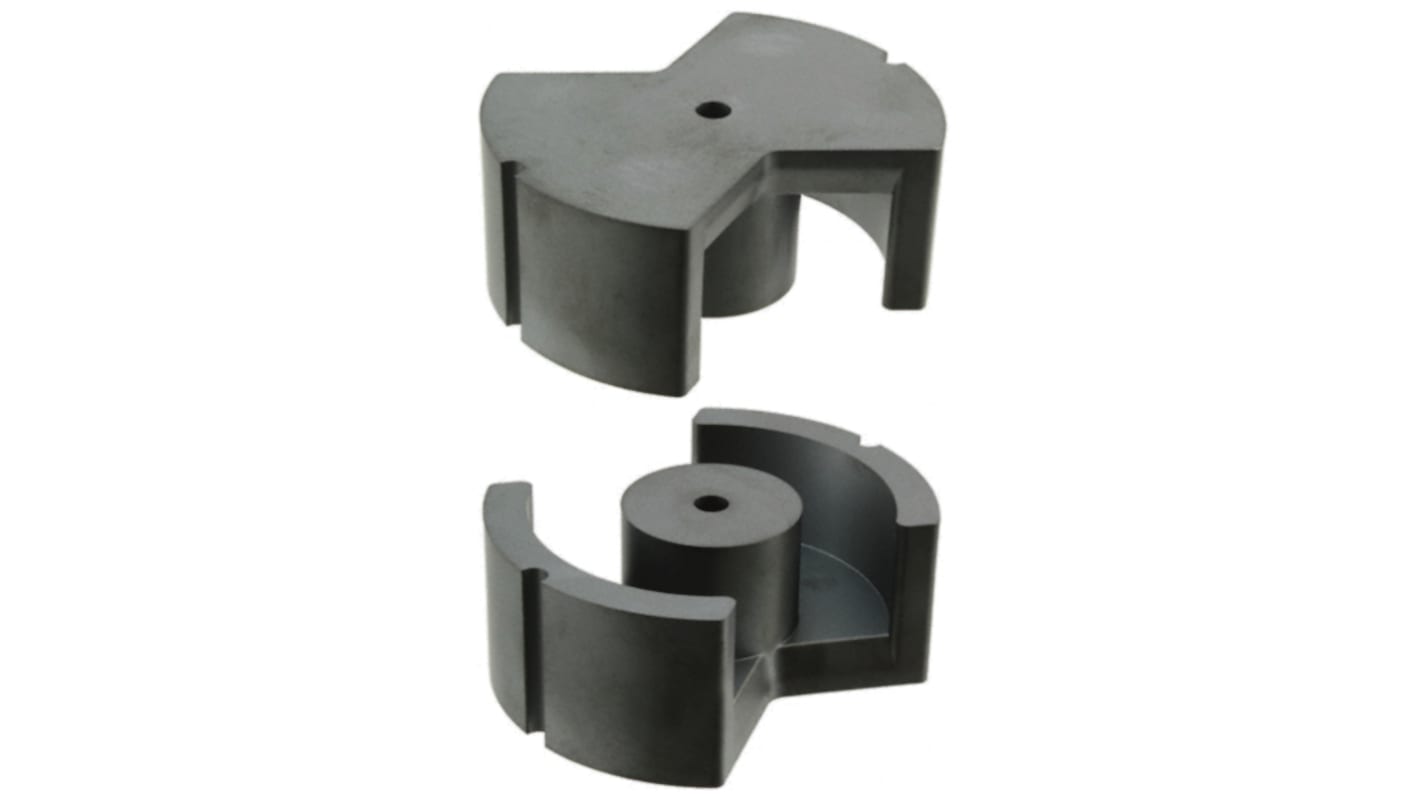 Ferrite pour transformateur, EPCOS, Matériau N87, AL = 9200nH, Dimensions 76 x 64 x 55mm