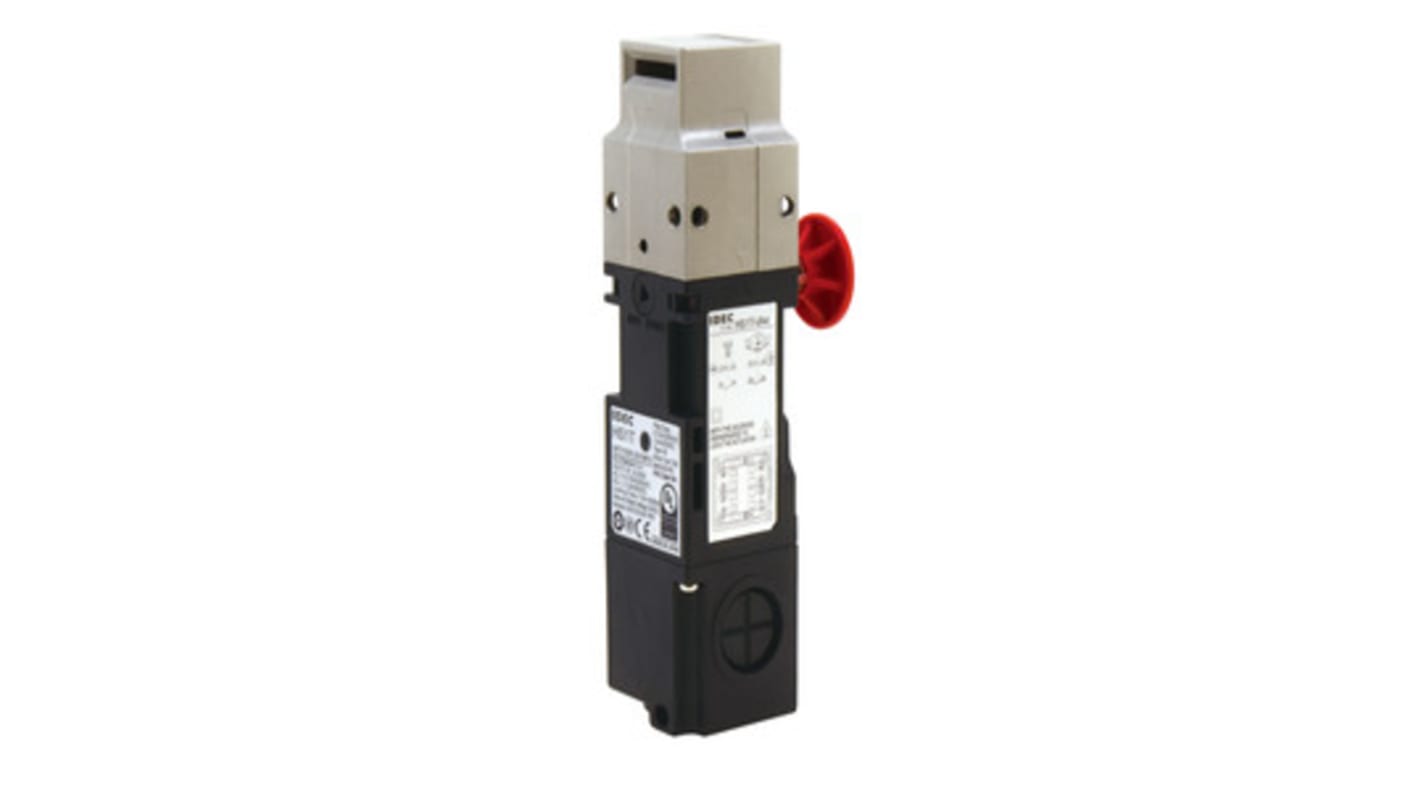 Interruptor de bloqueo de seguridad Idec HS1T-DD44ZLM-G, 2NC, 250V, HS1T, bloqueo Type 2