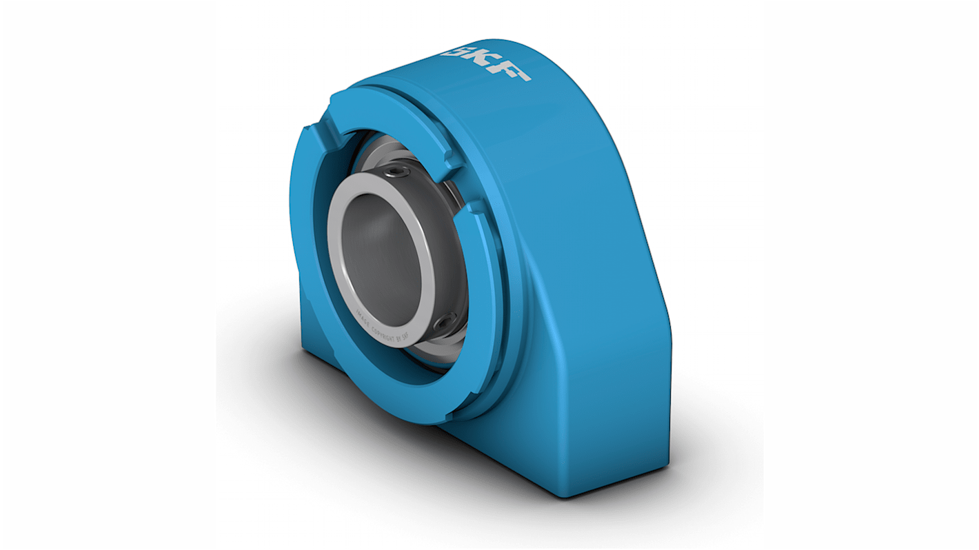 Blocco di supporto per cuscinetti, SKF P2BTC 35M-TPSS, Ø interno 35mm, lungo 110mm, in Acciaio inossidabile