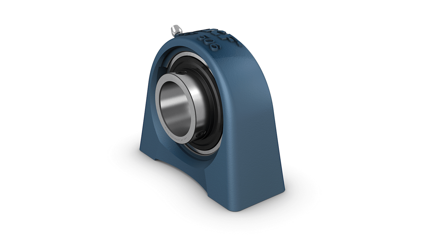 SKF SYF 25 TF Stehlager aus Gusseisen, 70mm x 70mm, Innen-Ø 25mm