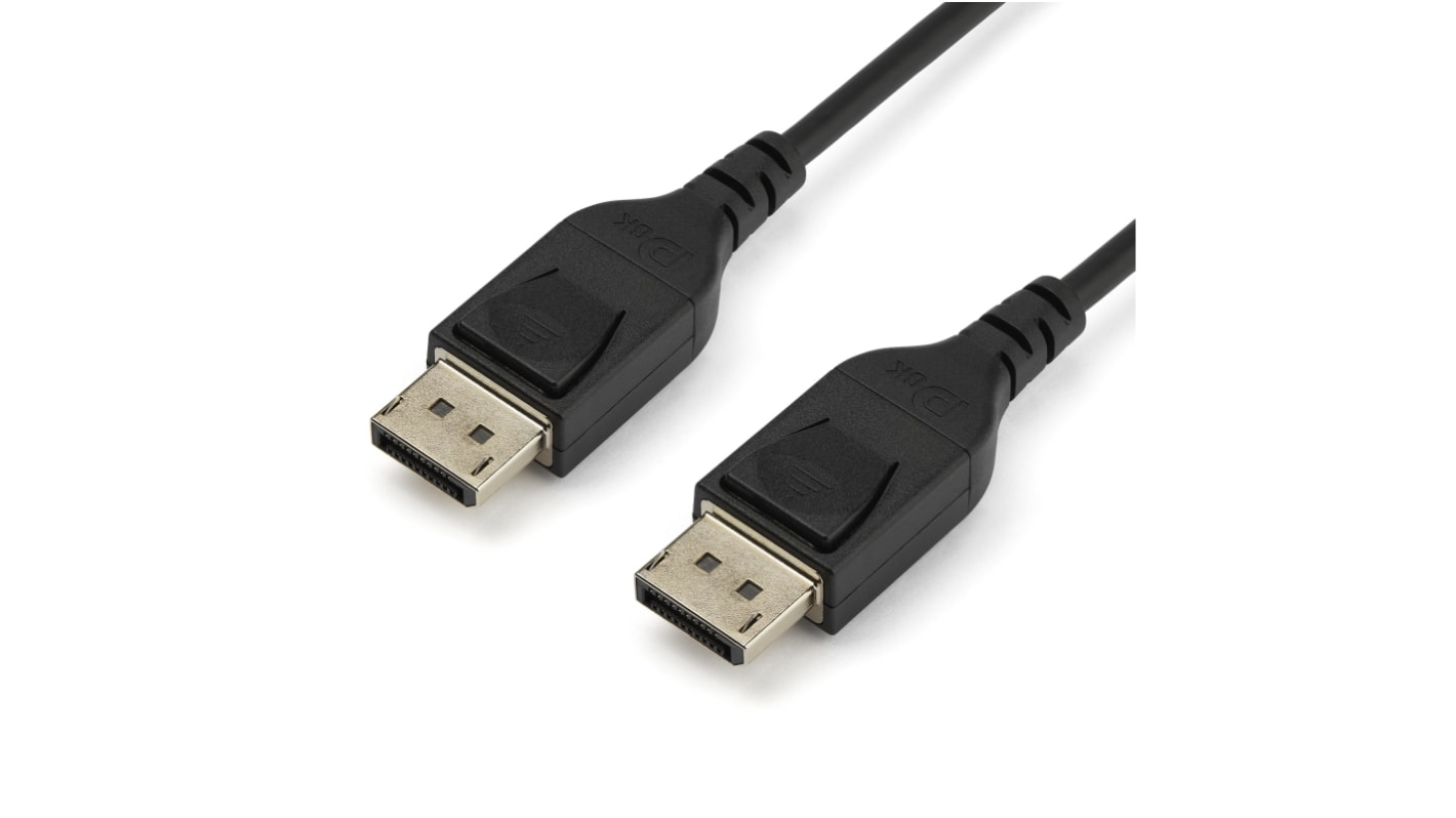 Cable DisplayPort negro StarTech.com, con. A: DisplayPort macho, con. B: DisplayPort macho, long. 1m