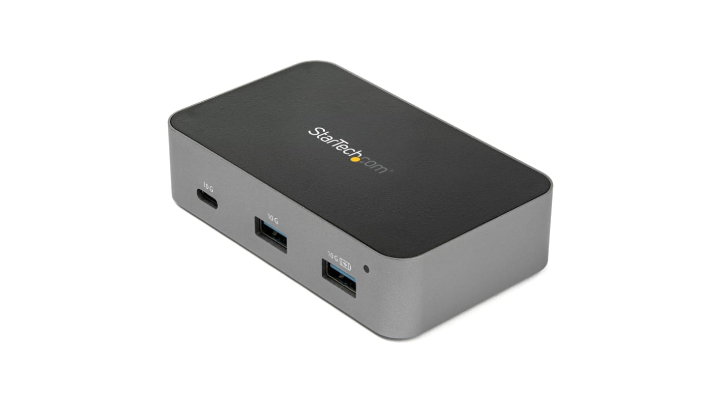 StarTech.com, USB 3.1 USB-Hub, 4 USB Ports, USB A, USB C, USB, Netzteil, 60 x 100 x 25mm