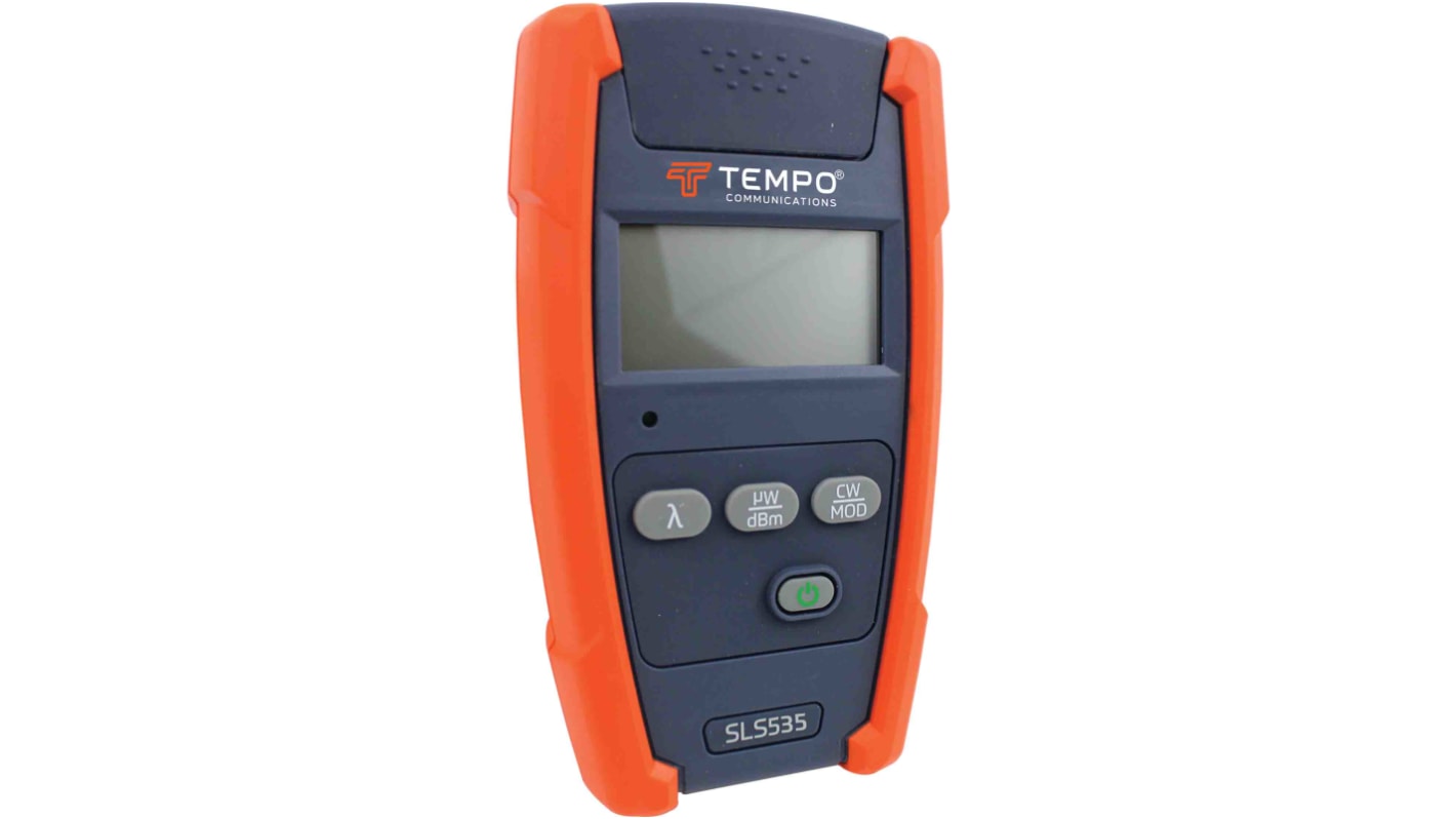 Tempo, , Fiber testudstyr SLS535 Fiberoptisk stabiliseret lyskilde, Single mode 1310 nm, 1550 nm, 1625 nm