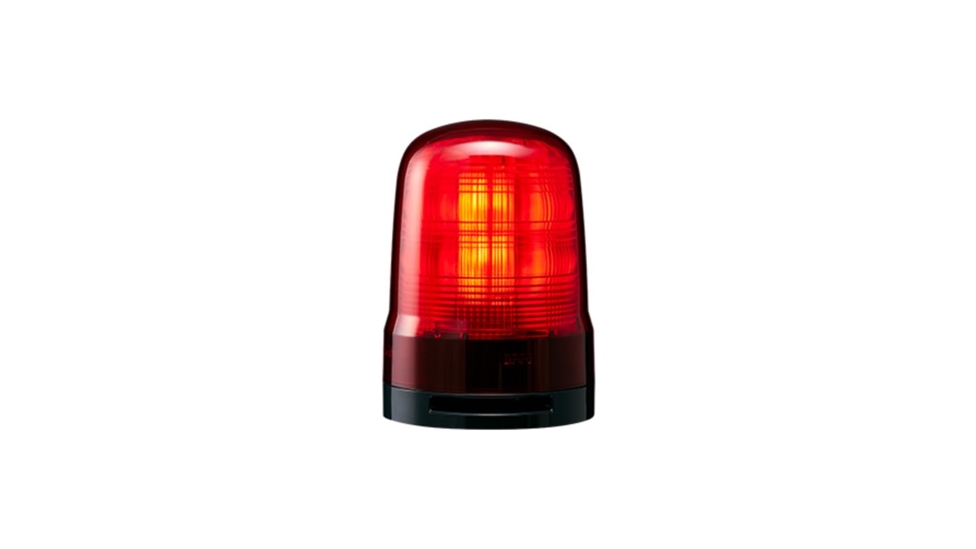 Segnalatore acustico e luminoso Patlite serie SF, Rosso, 100 →240 V C.A., IP66