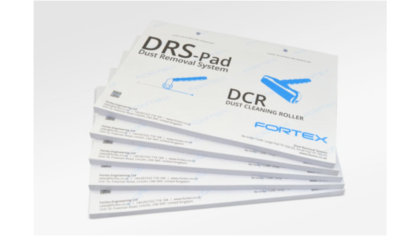 Fortex DCR/DRS Por Eltávolító Tisztítólapok, DCR/DRS poreltávolító tisztítórappancsok