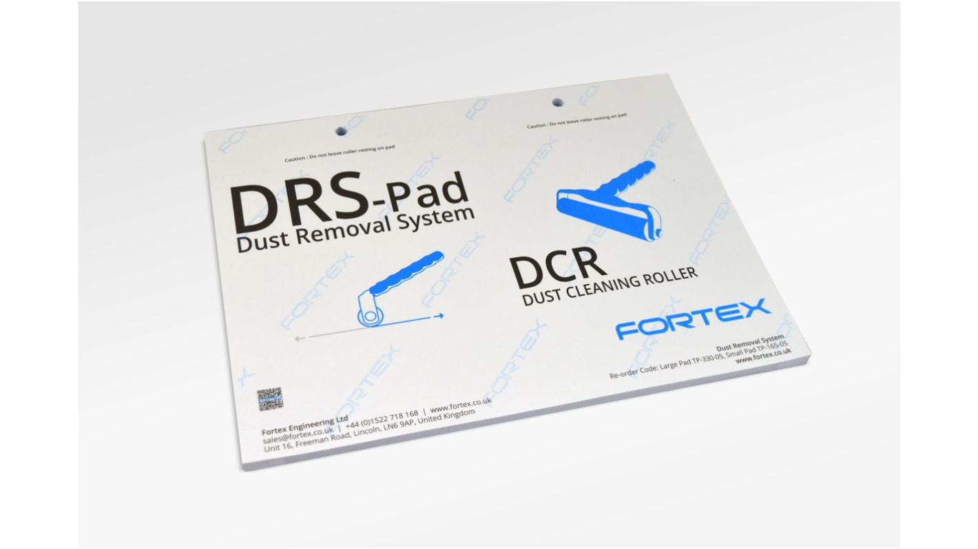 Almohadillas de limpieza para rodillo quitapelusas DCR/DRS Fortex TP-0330-01