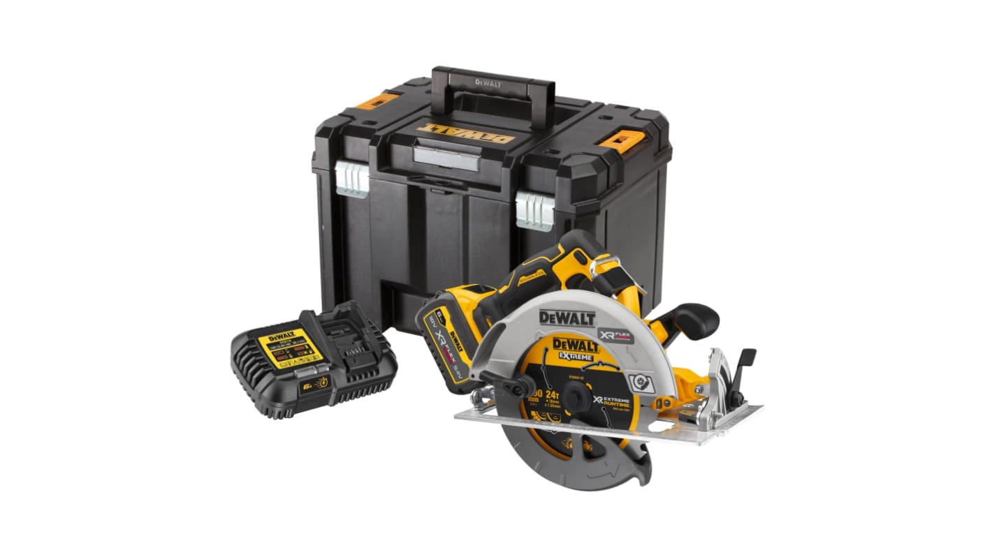 DCS573T1GB DeWALT DCS573 DCS573T1 190mm Cordless HandHeld Circular Saw, 18V RS