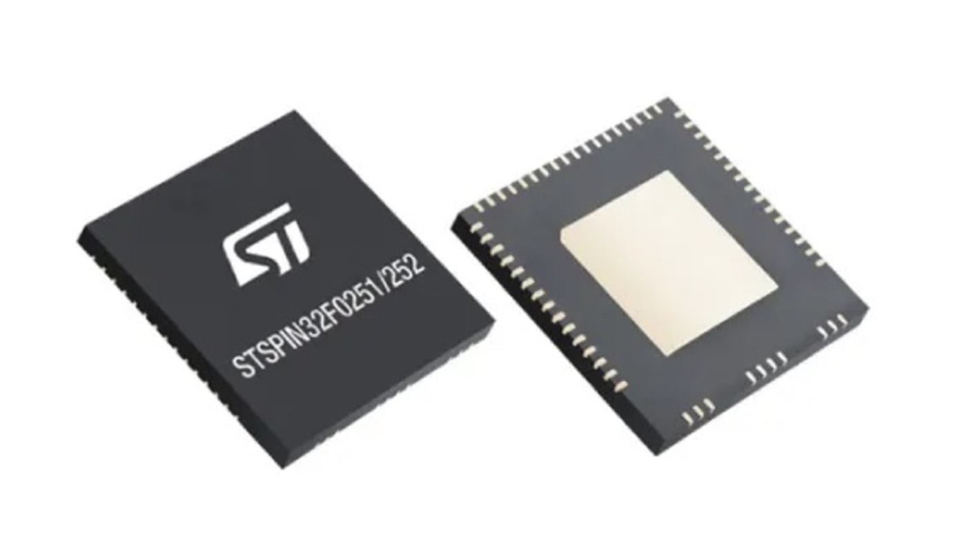 STMicroelectronics DCモータドライバ, 64-Pin VFQFPN DC