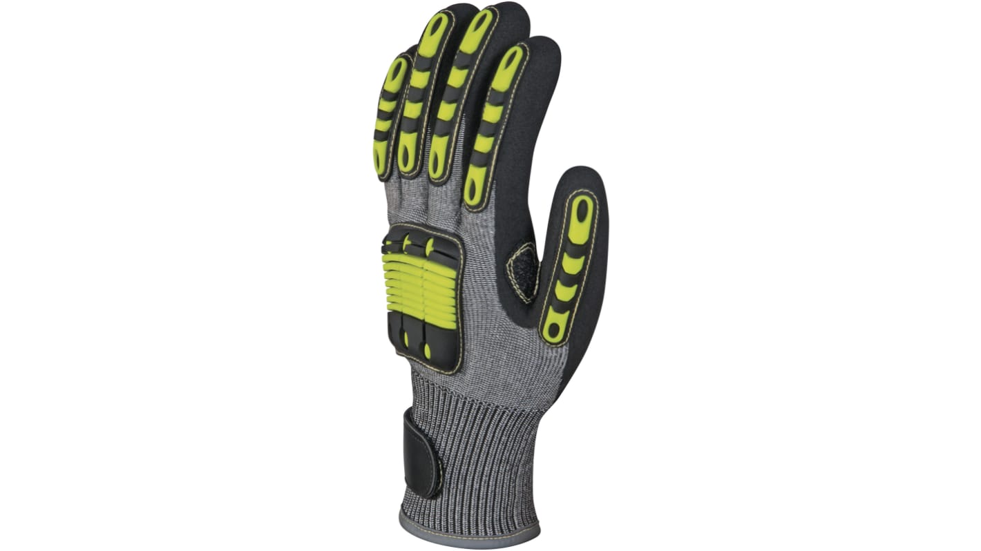 Delta Plus EOS Grey Nitrile Cut Resistant Gloves, Size 11, XL, Nitrile Coating