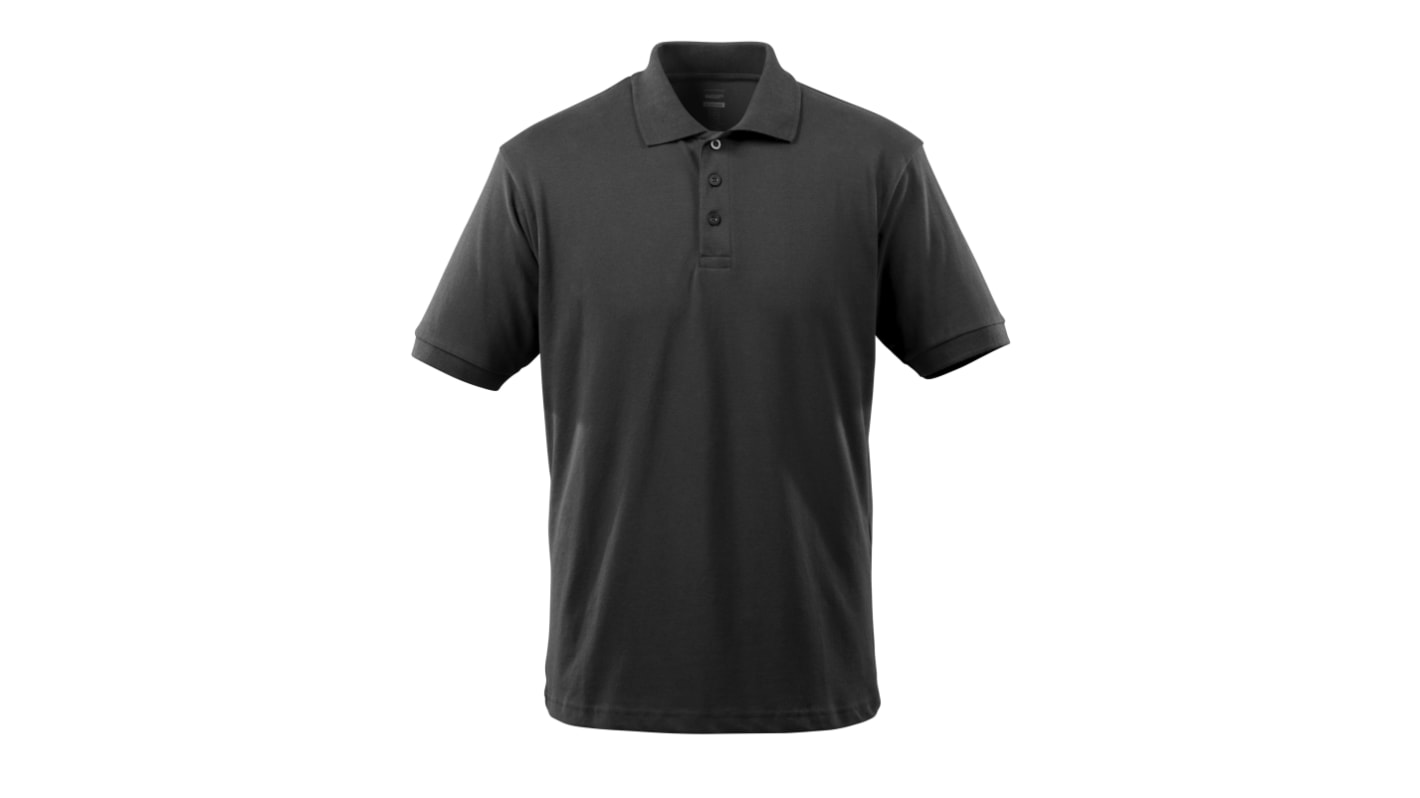 Mascot Workwear BANDOL Black Cotton, Elastane Polo Shirt, UK- XXL, EUR- XXL