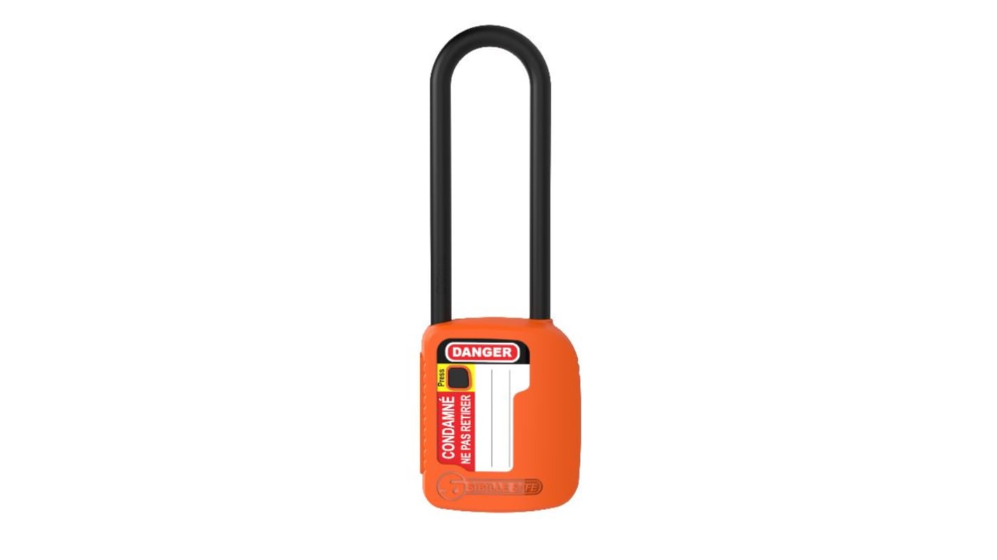 Penta Key Weatherproof Padlock, 6mm Shackle, 46mm Body