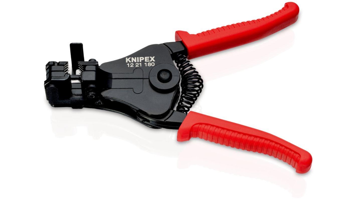 Alicates pelacables con cuchillas moldeadas Knipex para usar con cable Multicore de 0,5 - 0,75mm², 1,0mm², 1,5mm²,
