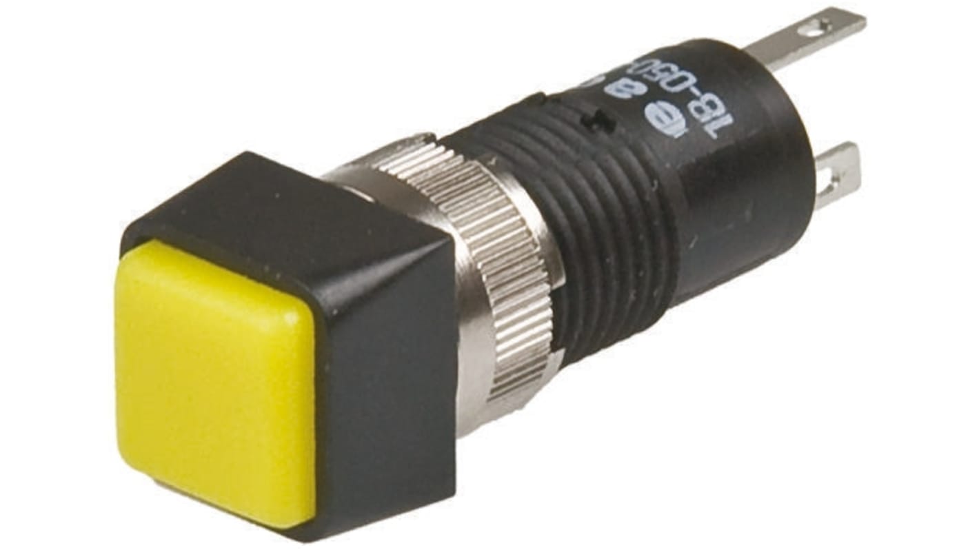 EAO Yellow Indicator, 2.2V dc, 8mm Mounting Hole Size