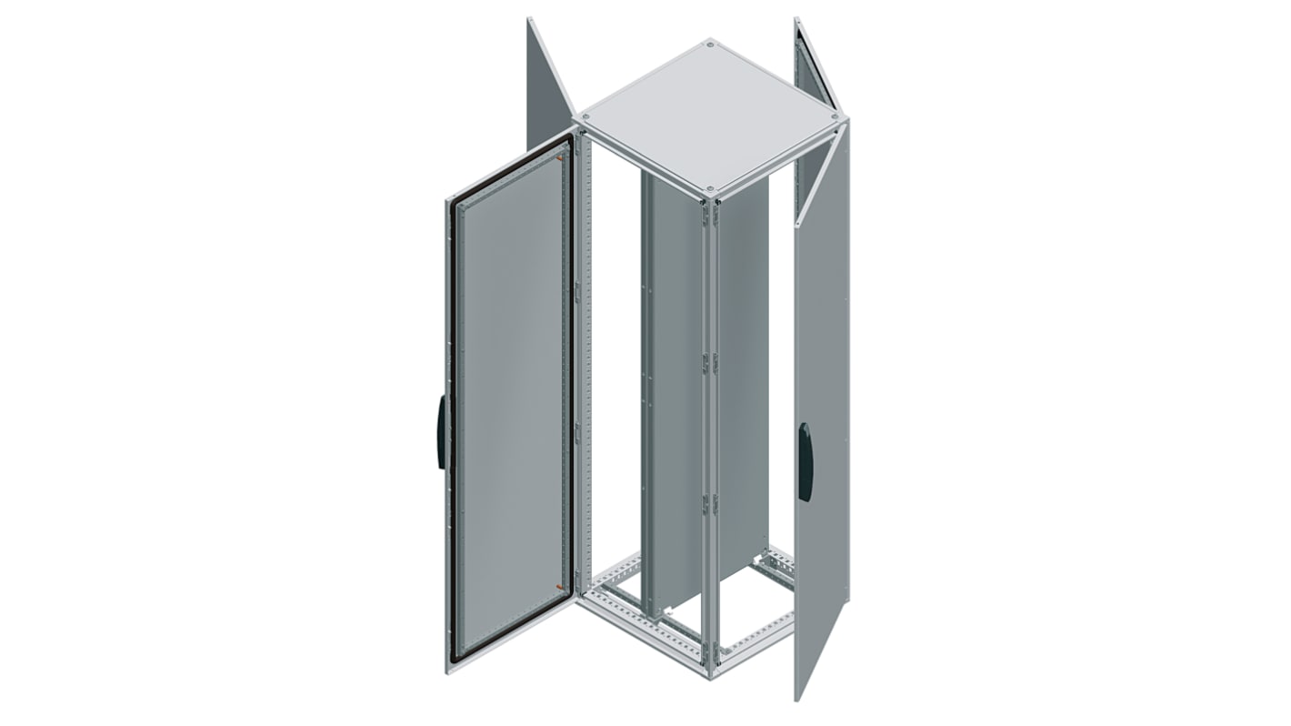 Schneider Electric NSYSF Series Steel Enclosure, IP55, 1200 x 800 x 400mm