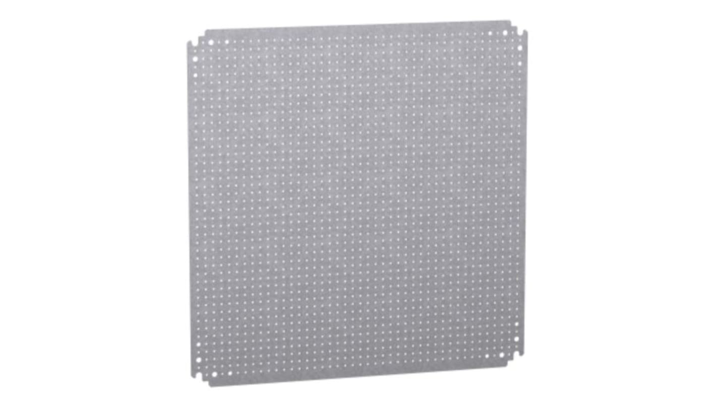 Schneider Electric NS Series Perforated Mounting Plate, 565mm H, 550mm W, 125mm L for Use with CRN, S3X, Spacial S3D,