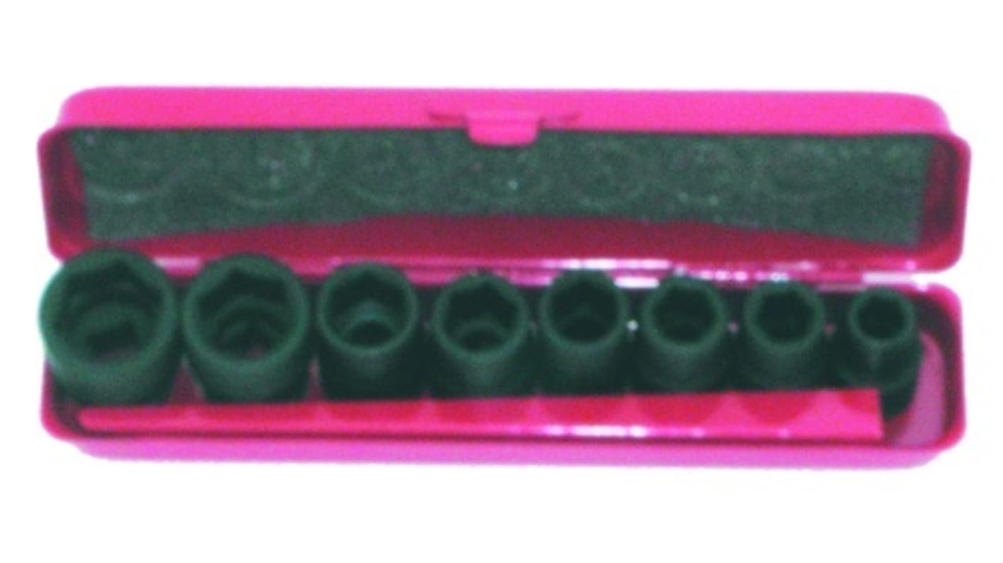 SAM 8-Piece Metric 3/8 in Impact Socket Set , 6 point