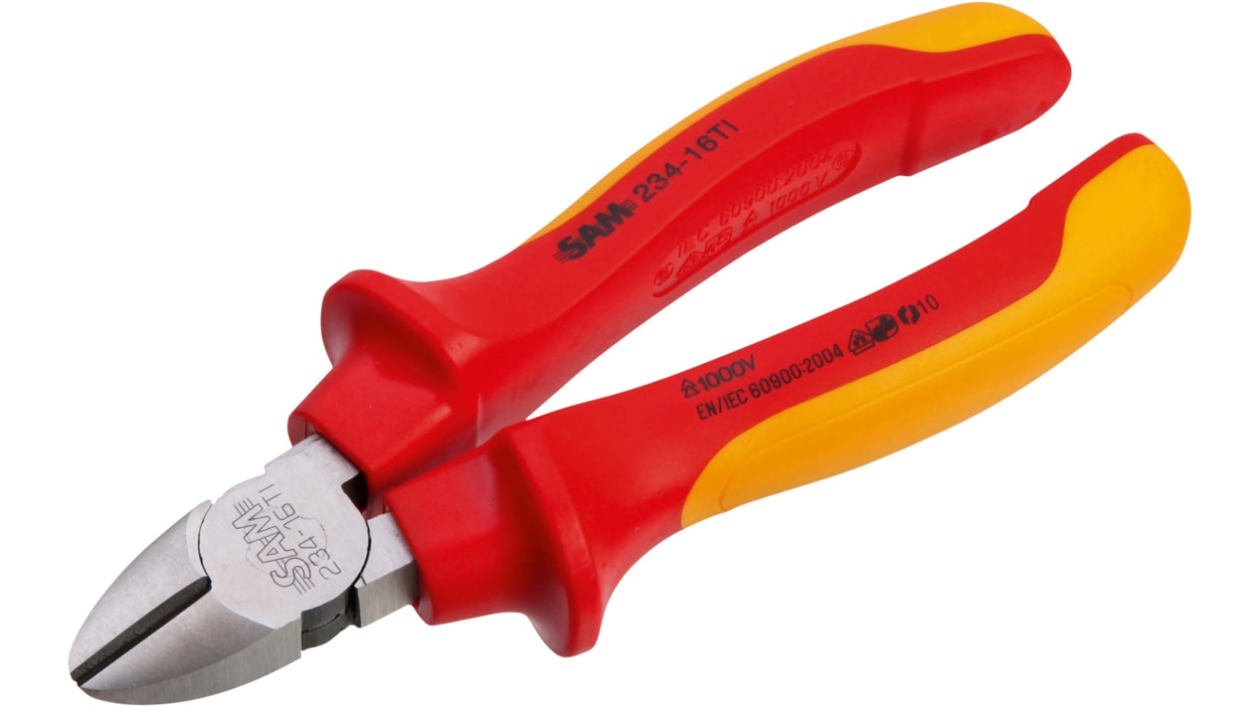 SAM 23416TI VDE/1000V Insulated Side Cutters RS