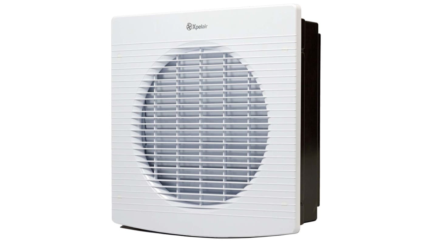Xpelair 89996AW WX9 Wall Mounted Extractor Fan, Intake, 547m³/h, 50dB(A