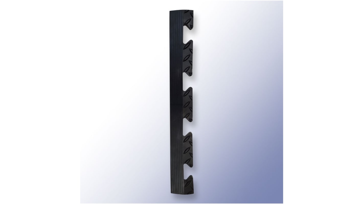 Dalle antidérapante RS PRO, 470mm x 470mm x 14mm, en PVC