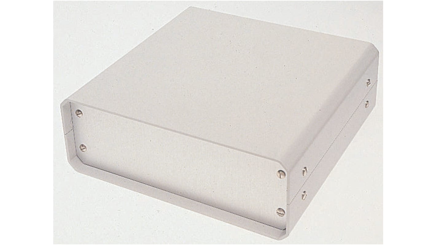 Caja para instrumentación METCASE de Aluminio Gris, 300 x 474 x 134mm, IP40