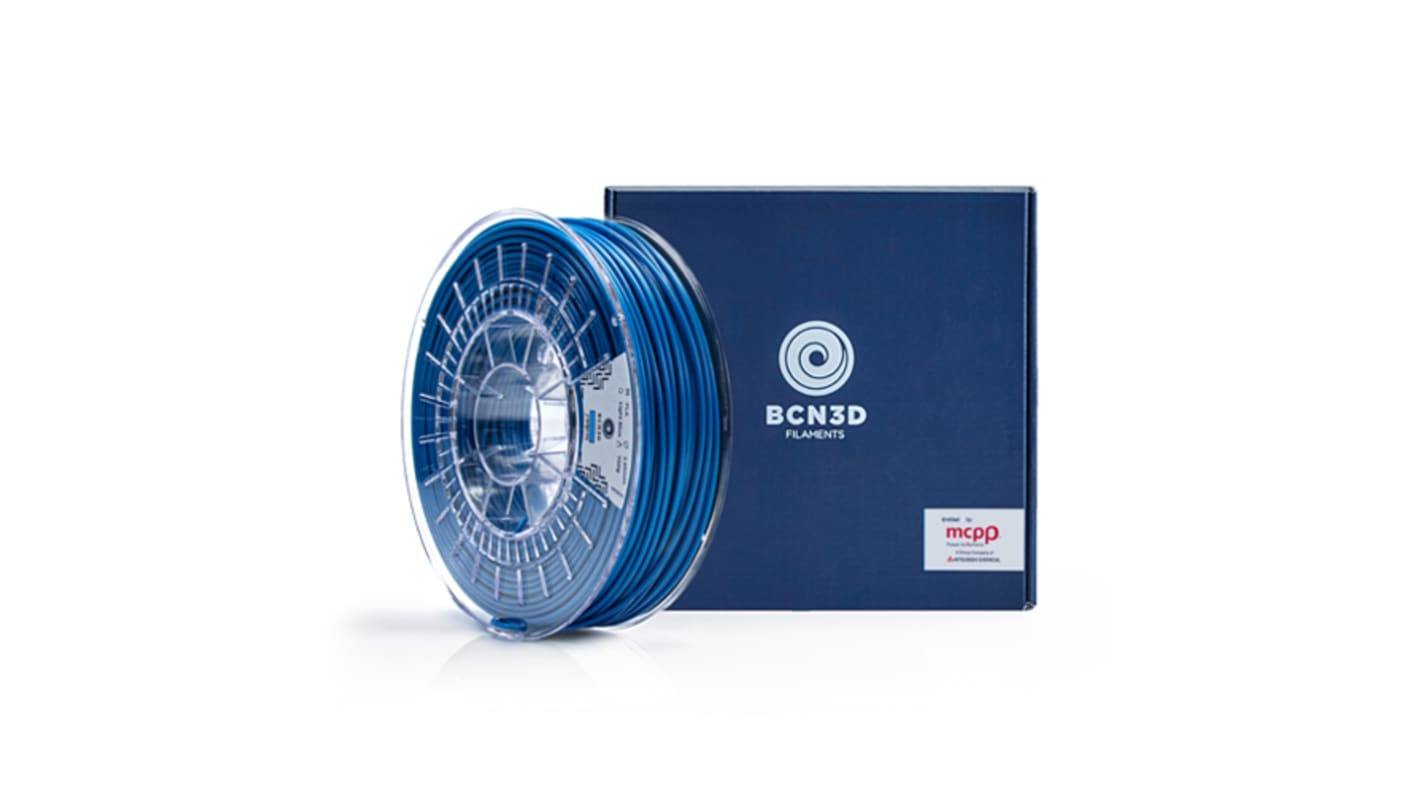 Filament pour imprimante 3D BCN3D, PLA, Ø 2.85mm, Bleu, 750g, FFF