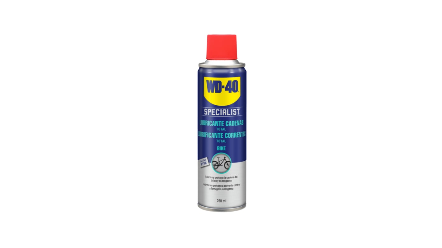 Lubricante WD‑40 BIKE Lubricante Cadenas All Conditions, Aerosol de 250 ml