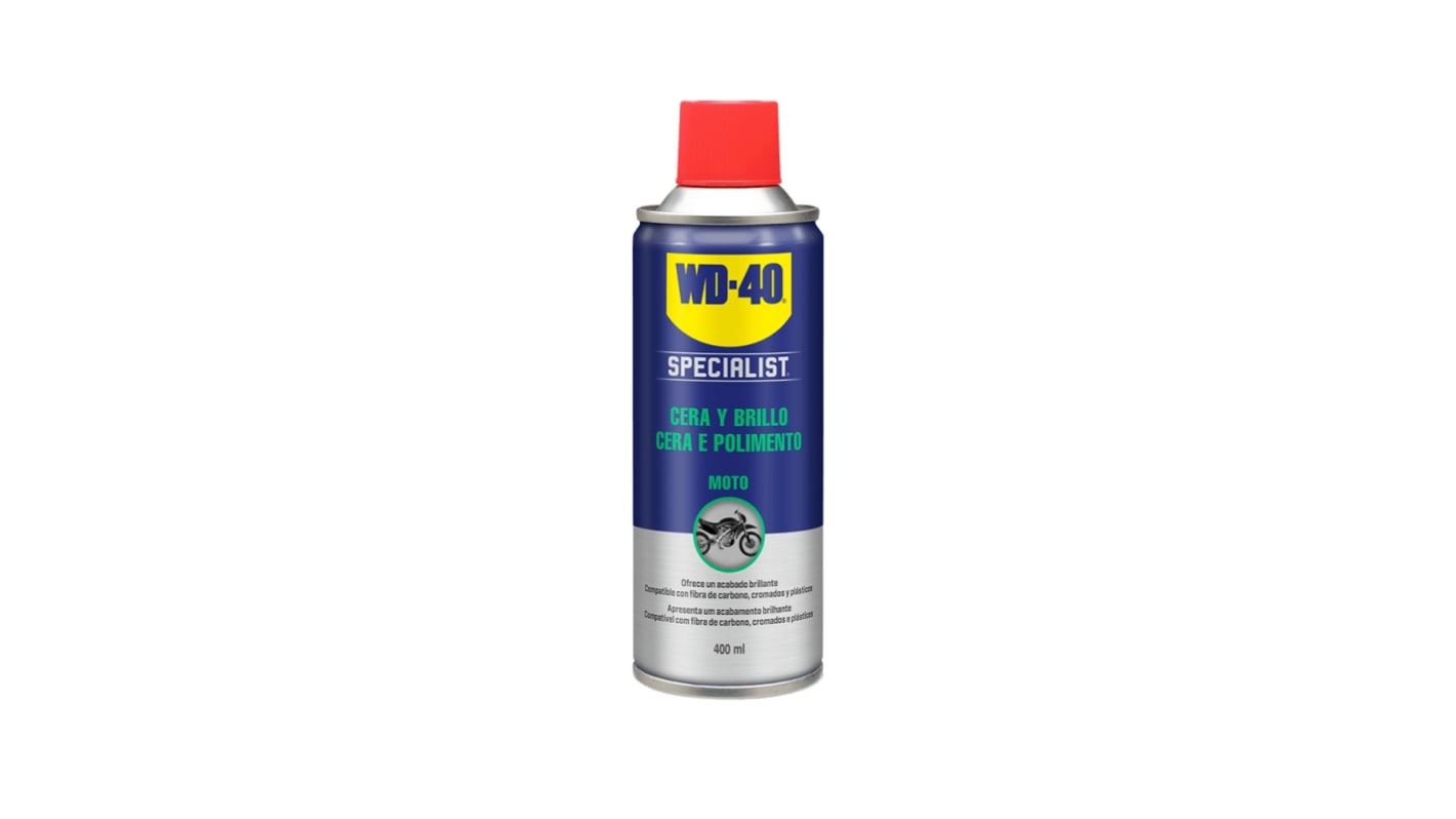 Abrillantador de motos WD-40 SPECIALIST MOTO, Aerosol de 400 ml