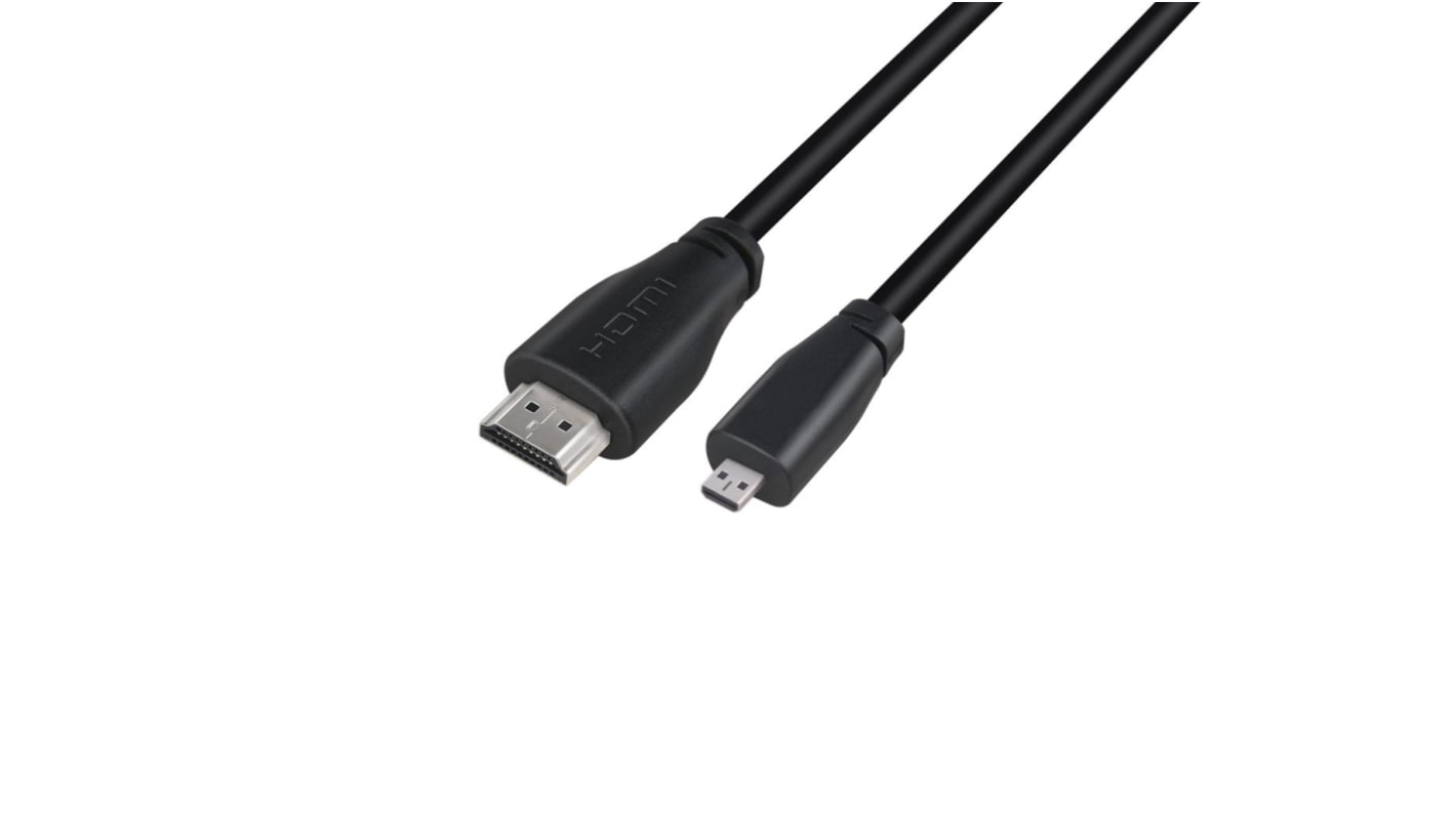 Cable HDMI a micro HDMI Okdo de 1m de color Negro