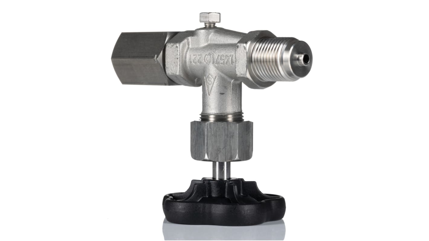 WIKA Hydraulic Pressure Gauge Isolation Valve, 9090967 RS