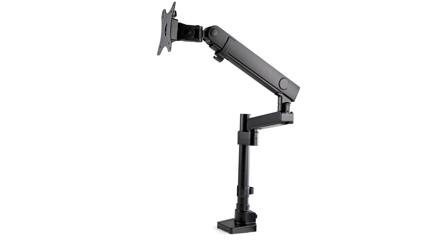 StarTech.com Monitorarm Schreibtisch, 75x75mm VESA, 34Zoll Max. Bildschirmgröße, 8kg Last max. mit Erweiterungsarm,