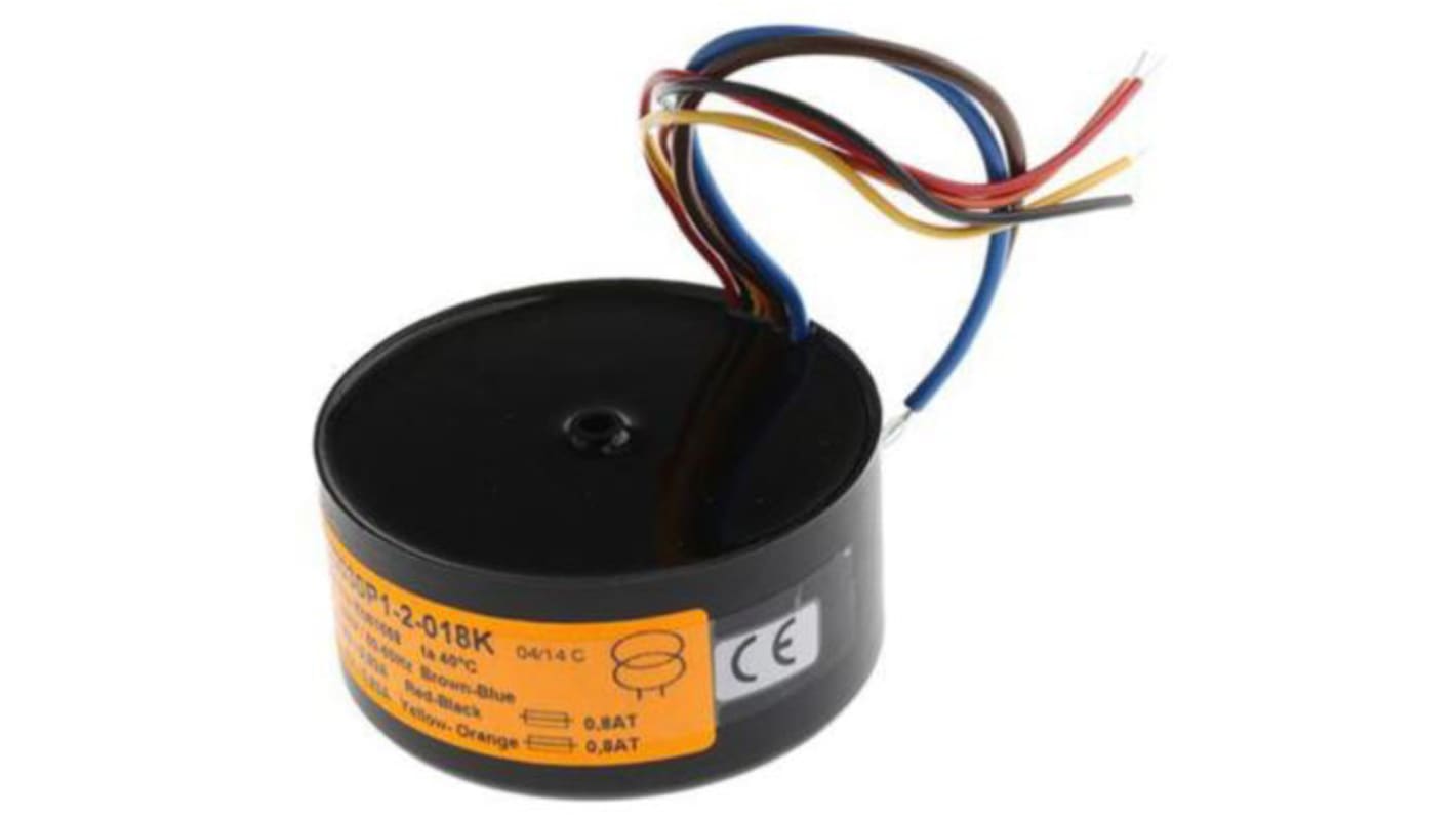 Nuvotem Talema 230V ac, 2 x 18V ac Toroidal Transformer, 50VA 2 Output