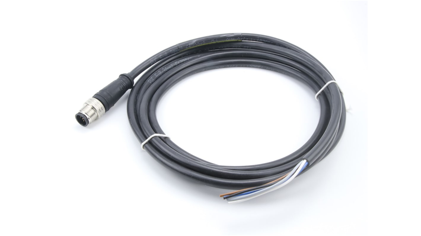 Brad from Molex 5 way M12 to Unterminated Sensor Actuator Cable, 10m