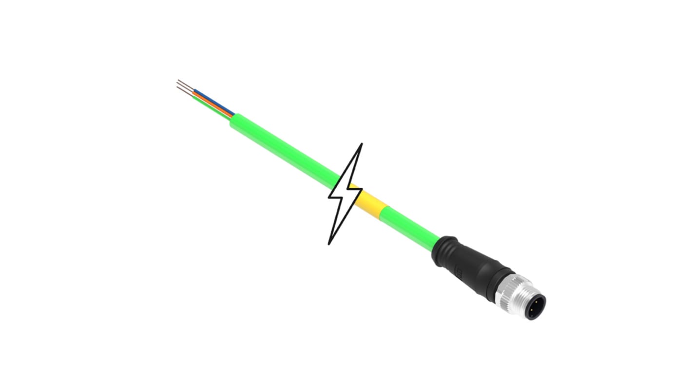 Brad from Molex M12 to Unterminated Sensor Actuator Cable