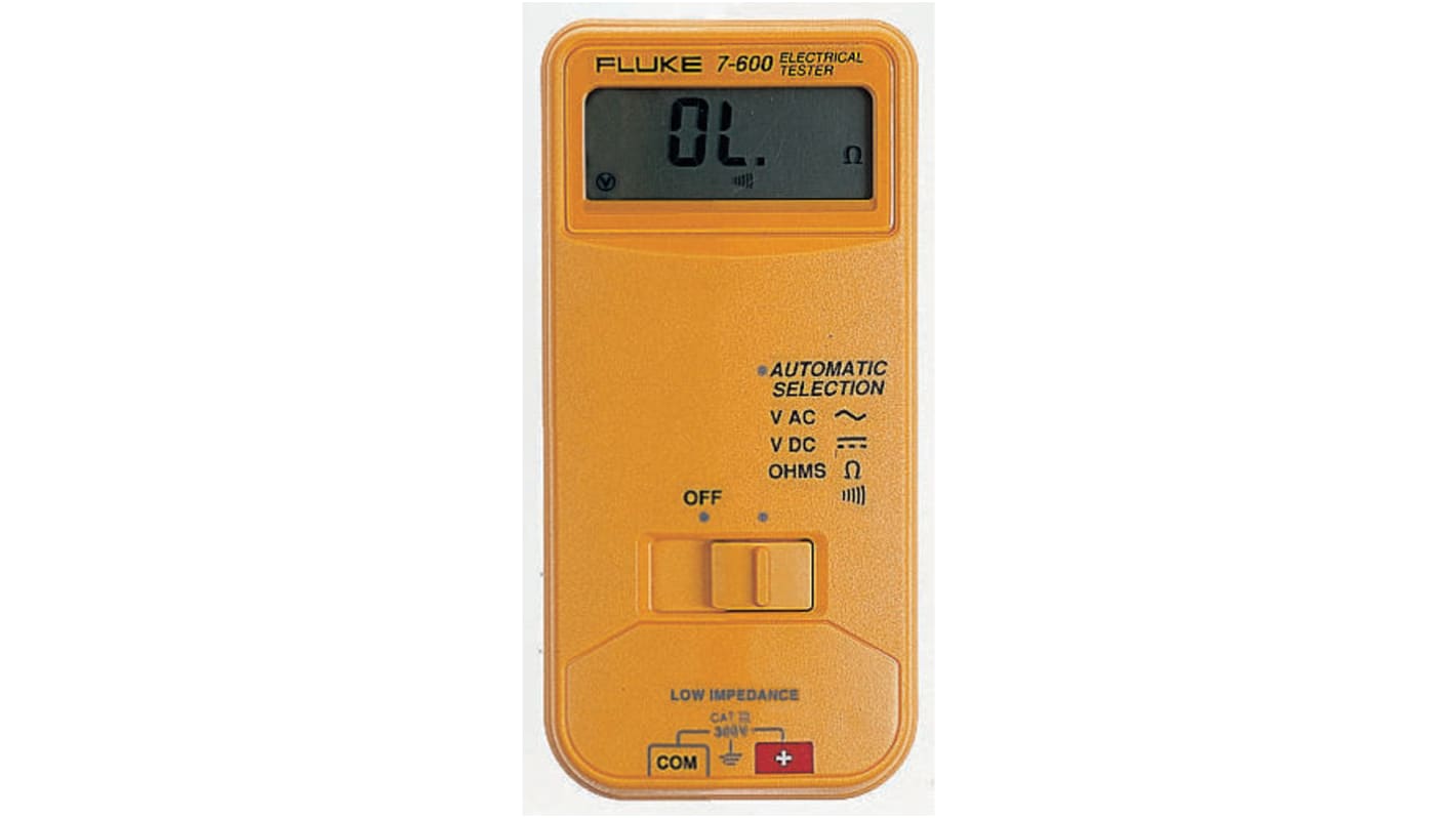 1640944 Fluke 7600 Handheld Digital Multimeter, 600V ac Max RS