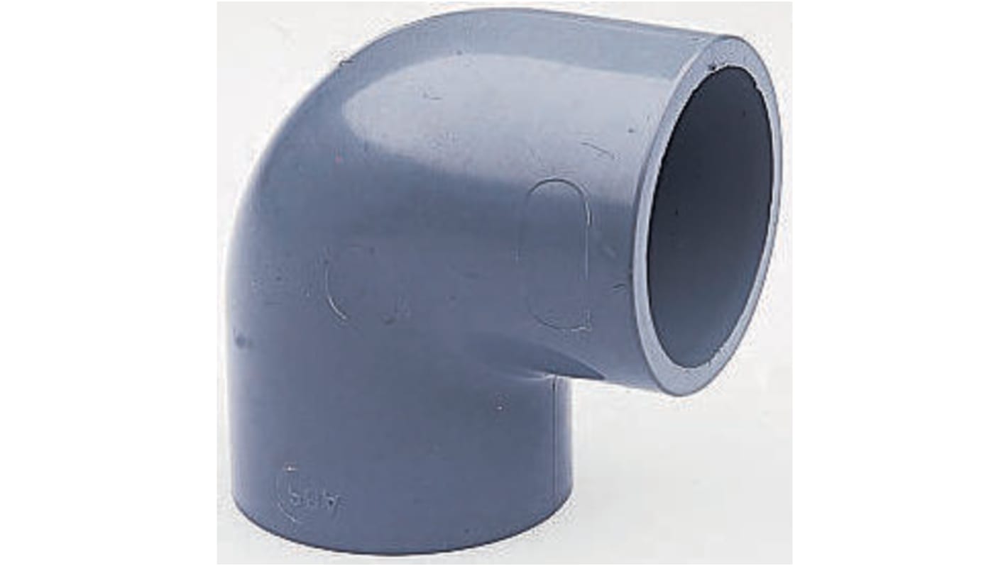 Georg Fischer 90° Elbow PVC & ABS Cement Fitting, 1/2in