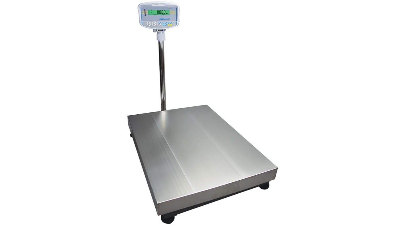 Adam Equipment Co Ltd Weighing Scale, 300kg Weight Capacity Type G - British 3-pin, Type C - Europlug, Type I -