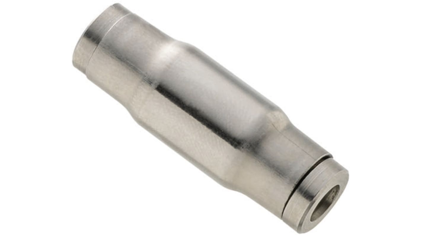 Legris LF3800 Series Straight Tube-to-Tube Adaptor, Push In 4 mm to Push In 4 mm, Tube-to-Tube Connection Style