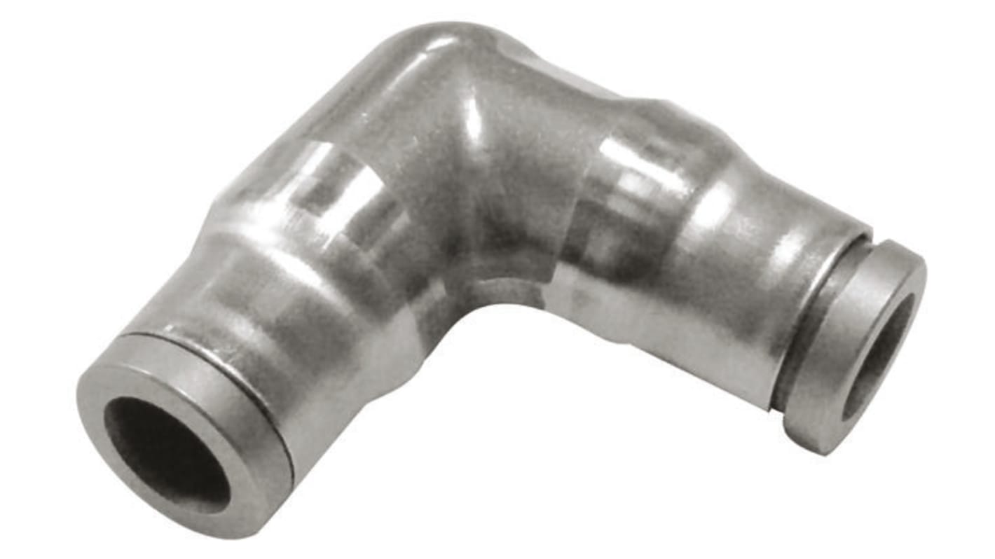 Legris LF3800 Series Elbow Tube-toTube Adaptor, Push In 12 mm to Push In 12 mm, Tube-to-Tube Connection Style