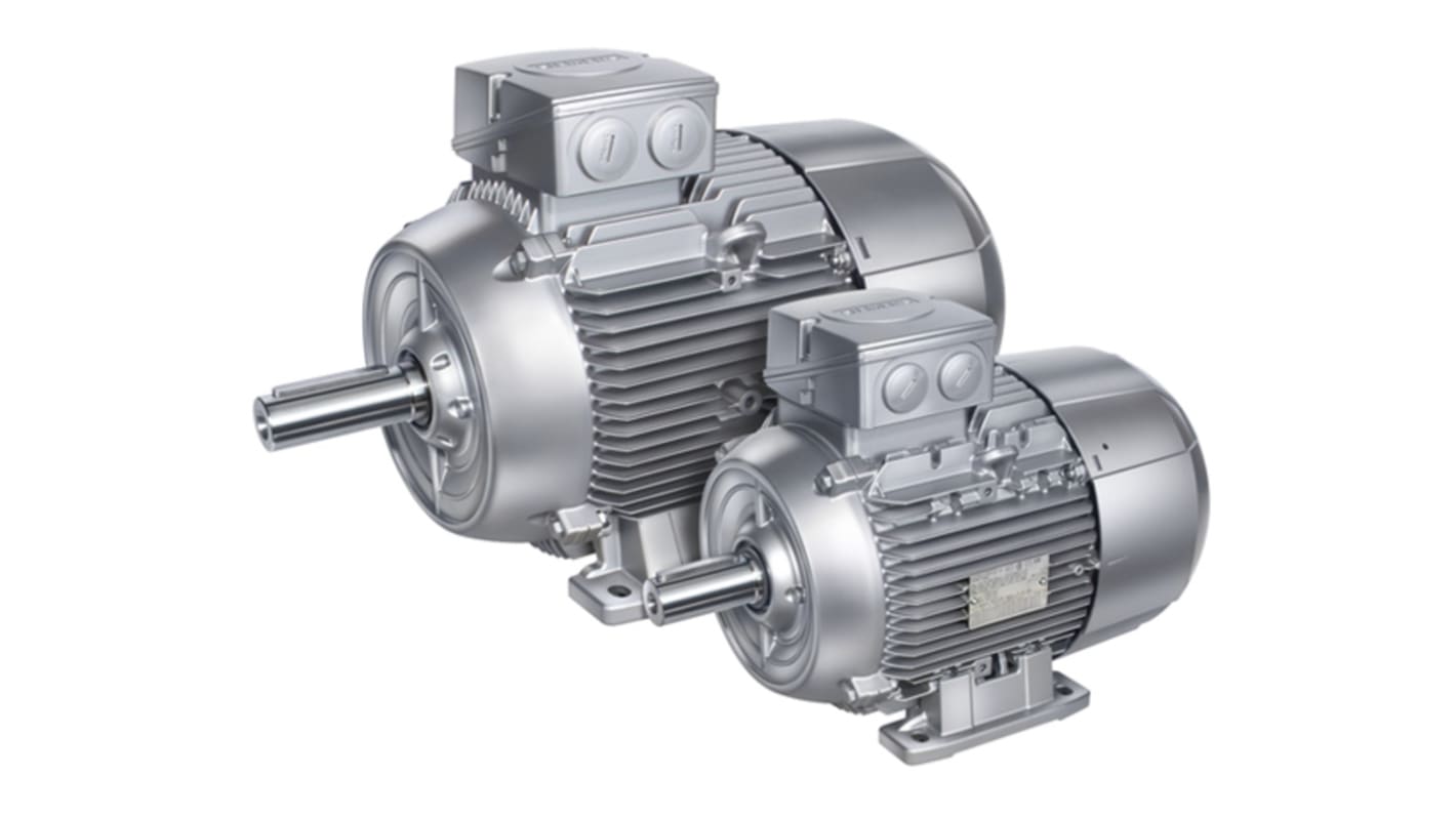 Siemens SIMOTICS GP Reversible Squirrel Cage Motor AC Motor, 1.1 kW, 1.27 kW, IE3, 3 Phase, 2 Pole, 400 V, 460 V, 690
