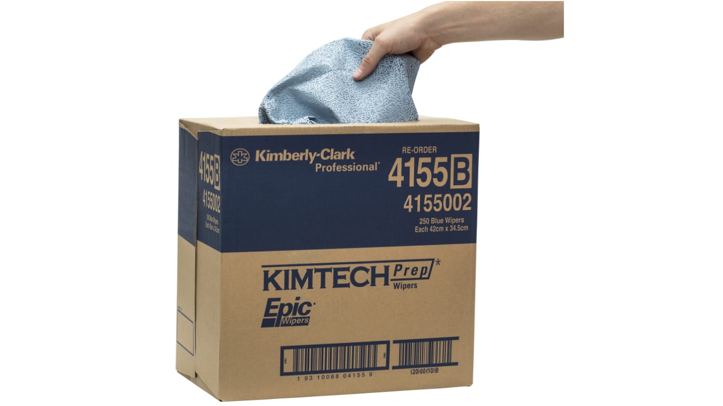 KIMTECH PREP® EPIC™ Brag Box Wipers (4155) Industrial Wipes, Box of 250