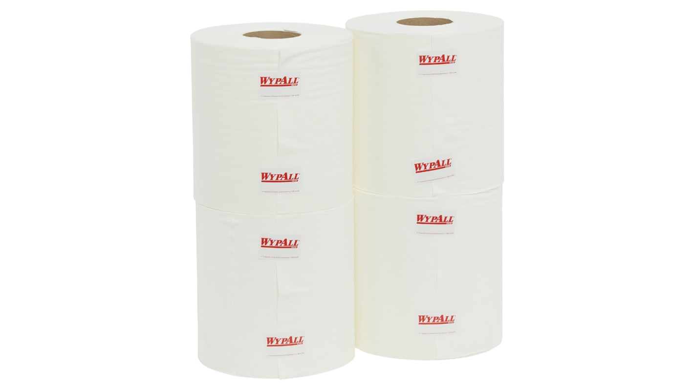 WYPALL X70 Centrefeed Wiper Roll (94178) Dry Medium-duty Multi-Purpose Wipes, Roll of 880