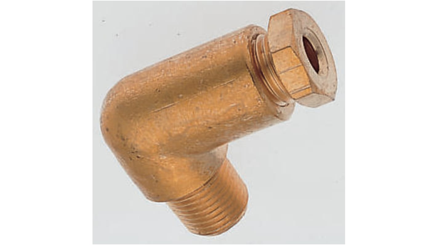 Norgren Enots 36 Series, R 1/8 to Push In 5 mm, Threaded-to-Tube Connection Style