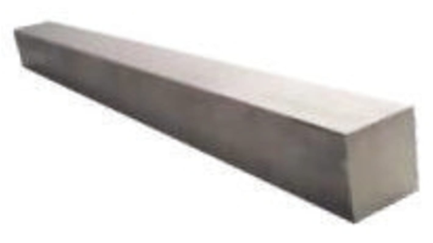 RS PRO Stainless Steel Square Bar, 12mm W, 12mm H, 1.5m L