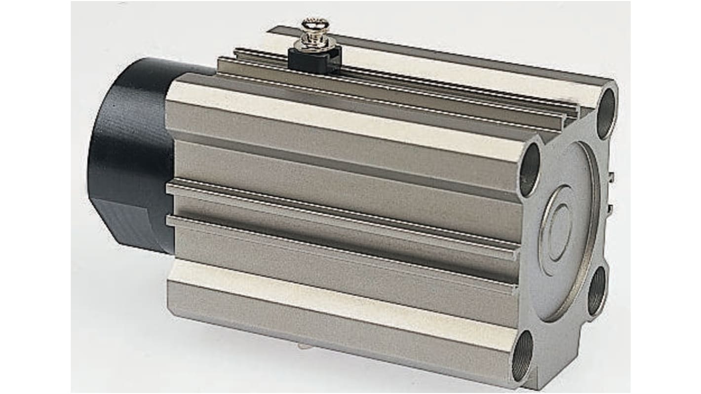 SMC Pneumatic Compact Cylinder - 40mm Bore, 30mm Stroke, RSQ Series, Double Acting