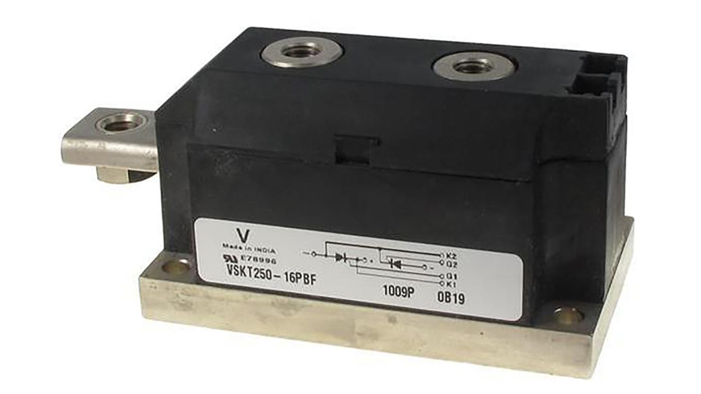 SCR dupla tirisztor modul 1600V, 250A, 350mA, 7-tüskés