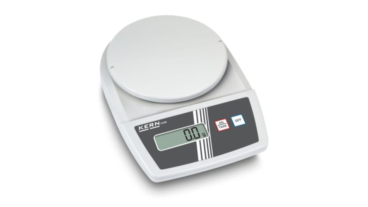 Kern EMB 2200-0 Precision Balance Weighing Scale, 2.2kg Weight Capacity, With DKD Calibration